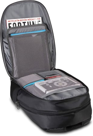 Classone BP-IT300 Gladiator Serisi 15.6" Uyumlu Notebook Çantası - Siyah