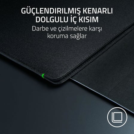 Laptop Sleeve 16" - 16 inçlik Dizüstü Bilgisayarlar için Yastıklı Dizüstü Bilgisayar Kılıfı - Şık Tasarımlı İnce Profil - Dayanıklı Hafif - Manyetik Kapatma Kapağı | Siyah