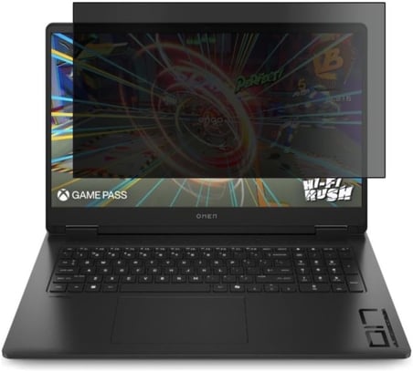 Hp Omen Gaming 17-Db1019nt 17.3 İnç İle Uyumlu Mat Ekran Koruyucu Notebook, Yansıma Ve Parlama Önleyici Parmak İzi Bırakmayan Laptop Koruma, 9h Temperli Kırılmaz Esnek Nano Cam