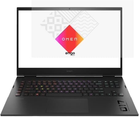 Hp Omen 17-Ck2005nt 17.3 İnç İle Uyumlu Mat Ekran Koruyucu Notebook, Yansıma Ve Parlama Önleyici Parmak İzi Bırakmayan Laptop Koruma, 9h Temperli Kırılmaz Esnek Nano Cam 16:9