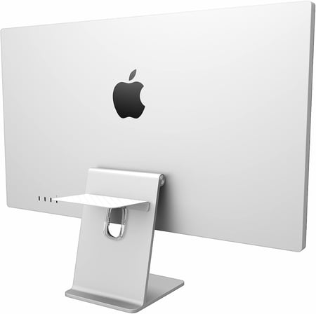 Apple Studio Display Sırt Çantası, Havalandırmalı Gizli Depolama Rafı, 1,5 x 9,7 x 13 cm, Gümüş