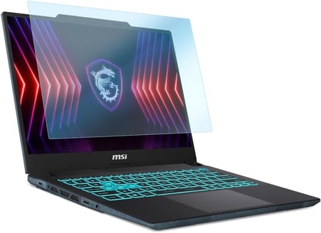 MSI Raider A18 Hx 18 İnç İle Uyumlu Ekran Koruyucu Notebook, 9H Temperli Kırılmaz Esnek Nano Cam, Çizilmeye Ve Darbeye Dayanıklı Laptop Koruma, HD Şeffaf