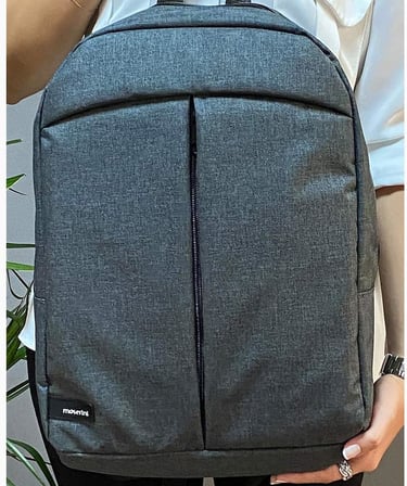 Unisex Smart Slim Laptop-Macbook Sırt Çantası (Gri)