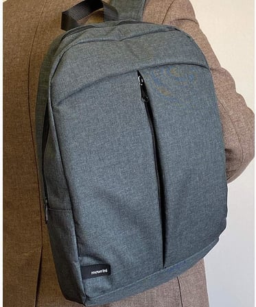 Unisex Smart Slim Laptop-Macbook Sırt Çantası (Gri)