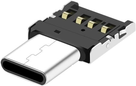 4497 Type C To Usb Çevirici Mini Dönüştürücü Adaptör