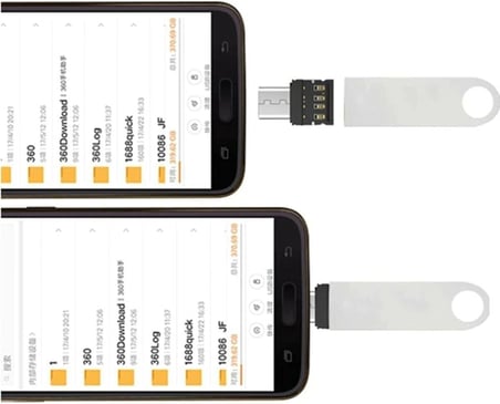 4497 Type C To Usb Çevirici Mini Dönüştürücü Adaptör