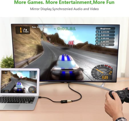 Mini Displayport HDMI Dönüştürücü Adaptör Siyah