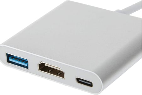 4962 USB 3.1 Type C to HDMI USB 3.0 Dönüştürücü Adaptör Kablosu (Laptop için)