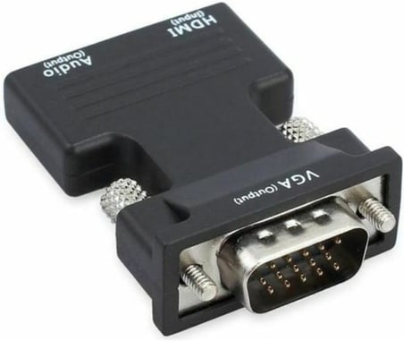 4499 Ses Destekli Hdmi To Vga Monitör Çevirici Dönüştürücü Adaptör