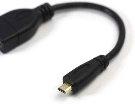 5139 Micro Mikro Hdmi Çevirici Dönüştürücü Adaptör Kablosu 15cm