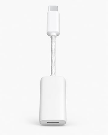 Type-C to Lightning Şarj Çevirici iPhone ile Uyumlu USB C Adaptör,lightning kulaklıklarınız yeni nesil type c iphonlarla uymlu hale getirin (Kulaklık Uyumlu ve Görüşme Destekli) - (816)