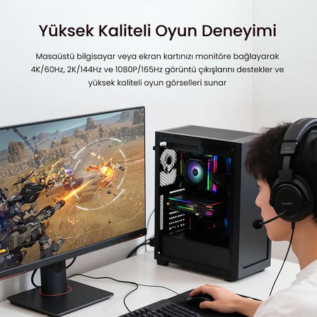 DVI 24+1 to HDMI 2K Dönüştürücü Monitör Kablosu 1.5 Metre