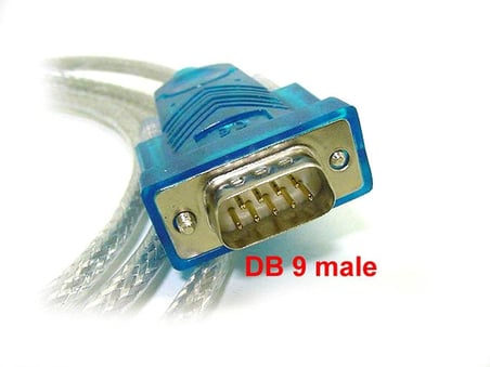 4891 Usb Rs232 Çevirici Dönüştürücü 9 pin Uydu Receiver Güncelleme Kablosu