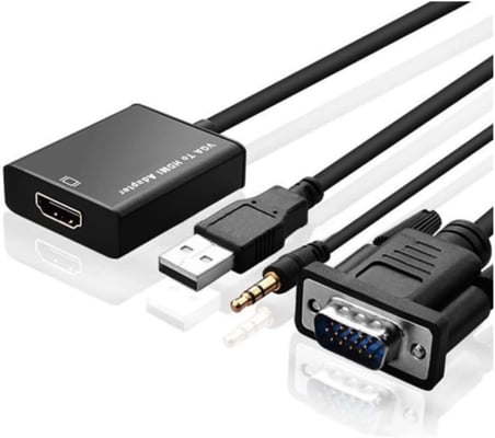 4674 Vga To Hdmi Çevirici Dönüştürücü Adaptör Kablo Ucu Çevirici