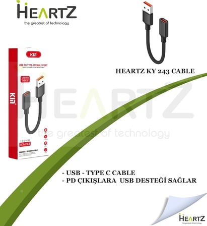 USB to Type C Şarj ve Data Çevirici PD Dönüştürücü, skartlar kırılır ama kablo bükülebildiği için kırılmaz Tak Kullan Tak Çalıştır uzun ömürlü kullanabileceğiniz dönüştürücü ve aktarım kablosu 243