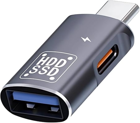 1650 Type C Usb 3.0 Otg Hızlı Şarj Çevirici Dönüştürücü Adaptör PD12W Type-C - USB OTG Adaptör PD12W: Hız ve Çok Yönlülük Bir Arada Yüksek Hızlı Veri Aktarımı ve Şarj Desteği 10Gbps Yüksek Hız