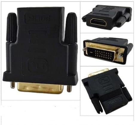 PX-1815 DVI to HDMI Adaptör, 24+1 Dvi Erkek to Hdmi Dişi Görüntü Çevirici, 1080P Full HD DVI HDMI Dönüştürücü Aparat, PC Ekran Kartı Laptop Monitör TV Projeksiyon Bağlantı Adaptörü