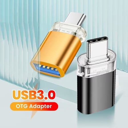 STORE USB Type-C OTG Şarj Data Çevirici USB 3.0 Işıklı (Karışık Renk)