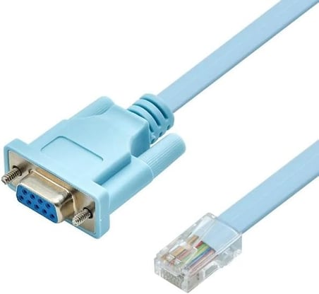 VGA - RJ45 Çevirici Dönüştürücü Adaptör, RS232 DB9 Seri Port Konsol Uyumlu Ethernet Kablosu Görüntü ve Veri Uzatma Aparatı