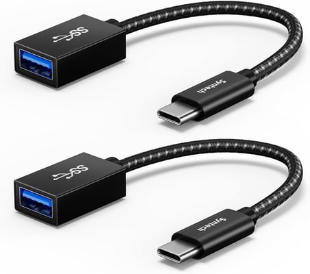 USB C - USB Adaptörü 2 Paketi, USB 3.0 OTG, 10Gbps