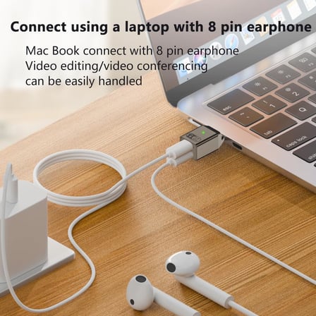 Type C to Type C ve Lightning 45W Hızlı Şarj Kulaklık Dönüştürücü OTGCL