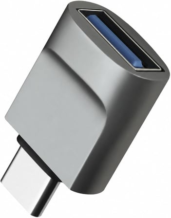 Type-C to USB-A 3.0 OTG Dönüştürücü Adaptör – USB Dişi Type-C Erkek Çevirici – Telefon, Tablet ve Bilgisayar Uyumlu Veri Aktarım Adaptörü