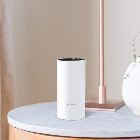 Deco M4 2-pack, AC1200 Mbps, Dual-Band, Gigabit Portları, 100 Cihaza Kadar Bağlanılabilirlik, 260 m²'ye Kadar Kapsama, Mobil Uygulama ile Kolay Kurulum, Wi-Fi 5 Mesh Sistemi