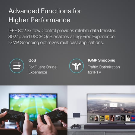 TL-SG105, 5-Port 10/100/1000Mbps Gigabit Siwtch