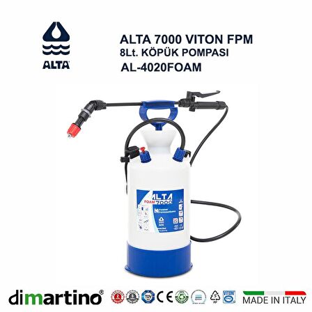 Dimartino ALTA 7000 FOAM FPM VITON Köpük Pompası 8 Lt.       