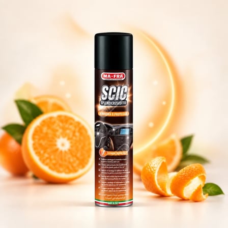 MAFRA Scıc Orange Oto Torpido Parlatıcı Sprey 600 Ml