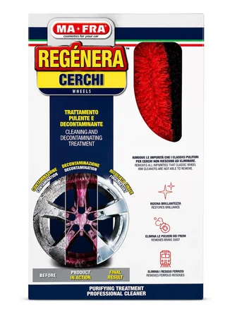 MA-FRA Regénera Cerchi Wheels Demir Tozu Temizleme ve Jant Dekontaminasyon Kiti