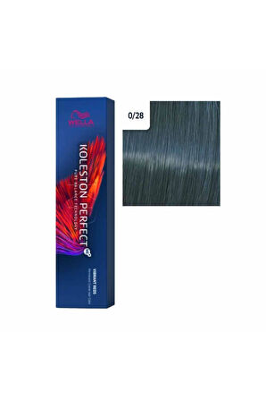 Wella Koleston Perfect Me+ Tüp Boya 60 ml 0/28 Mat Mavi