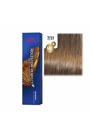Wella Koleston Perfect Me+ Boya 60 ml 7/31 Orta Altın Küllü Sarı