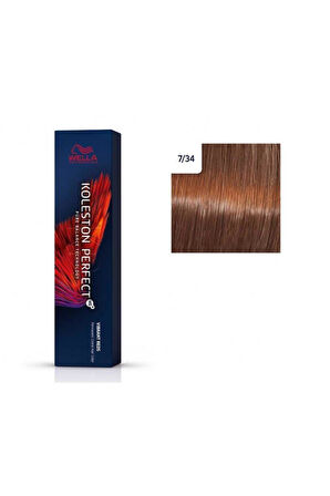 Wella Koleston Perfect Me+ Tüp Boya 60 ml 7/34 Orta Altın Bakır