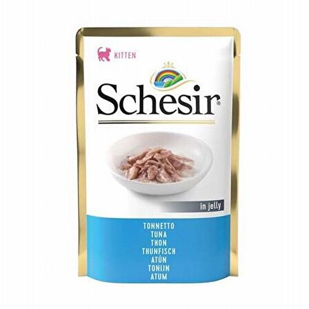 Schesir Ton Balıklı Yavru Kedi Pouch 85 Gr 