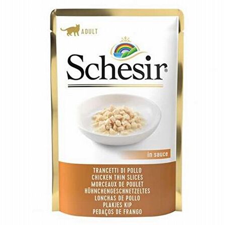 Schesir Gravy Tavuklu Yetişkin Kedi Pouch Konservesi 85 Gr 