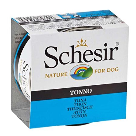 Schesir Jelly Ton Balıklı Orta Irk Yetişkin Yaş Köpek Maması 150 gr