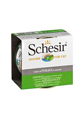 Schesir Tavuk Fileto Soslu Kedi Konservesi 85 Gr