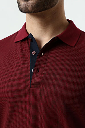 Guild 8005 Regular Fit Bordo T-Shirt