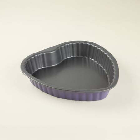 Guardini Kalp Kek Kalıbı Mor 25Cm