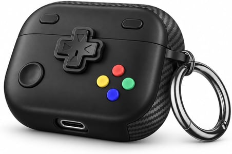 Apple AirPods Pro 3 ile Uyumlu Gamepad Kulaklık Kılıfı Kırmızı