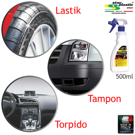Stac Plastic Süt Silikon Parlatıcı Pompalı 500 Ml BR0901401