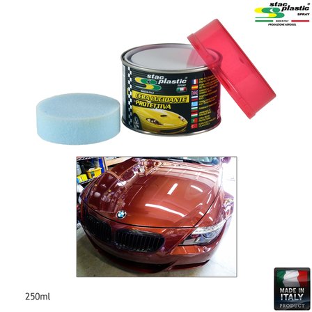 Stac Plastic Kırmızı Pasta Cila Boya Koruyucu 250 ml BR0852601