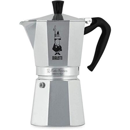 Bialetti Moka Pot Express 9 Cup Gri 0001165