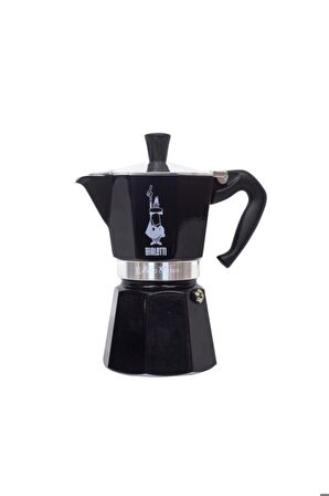 Moka Espress Siyah 6 Cups