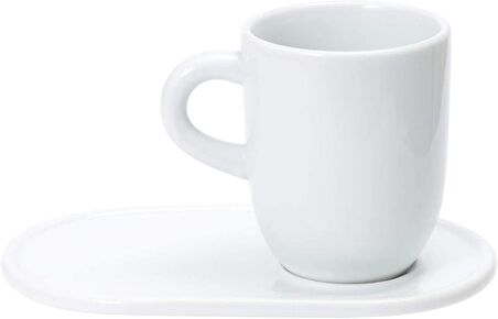 BIALETTI Y0TZ101-MUG OMİNO CON PİATTİNO, 340 ML, PORCELLANA