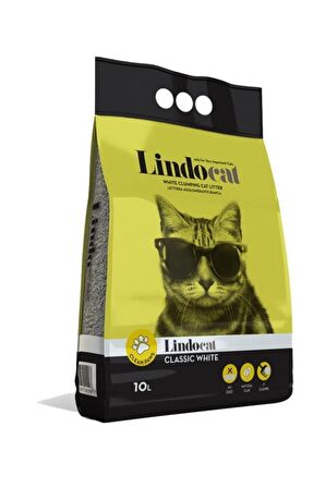 Lindo Cat Original White Kedi Kumu ( Kokusuz ) Kalın Taneli 10 Lt