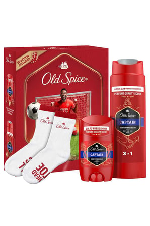 Old Spice Captain Footballer Set Deo Stick 50 ml+Duş Jeli 250 ml+Çorap