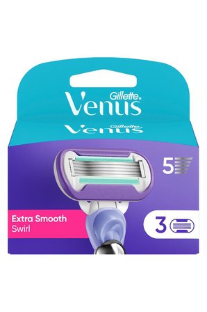 Gillette Venus Extra Smooth Kadın Bıçakları, 3 Yedek Kartuş