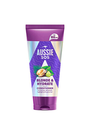 SOS Blonde & Hydrate Açık Renk Boyalı, Röfleli ve Gri Saçlar İçin Saç Kremi 350ml